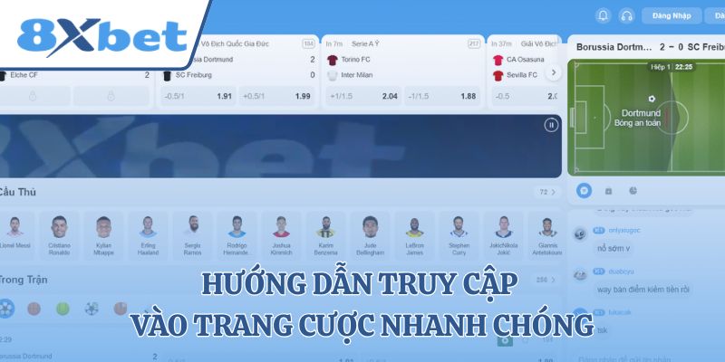 Hướng dẫn truy cập vào trang cược nhanh chóng