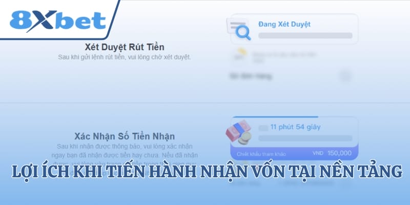 Lợi ích khi tiến hành nhận vốn tại nền tảng cược