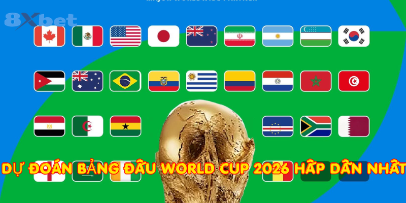 Dự đoán bảng đấu World Cup 2026 hấp dẫn nhất