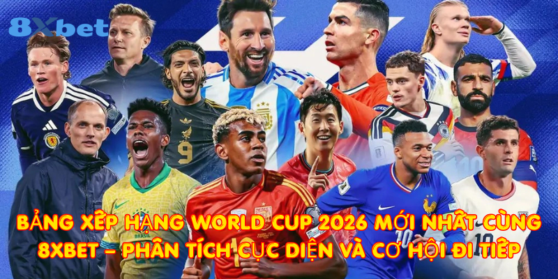 Bảng xếp hạng World Cup 2026